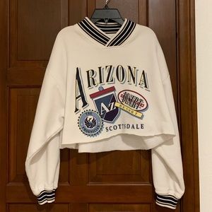 Vintage cropped sweatshirt
